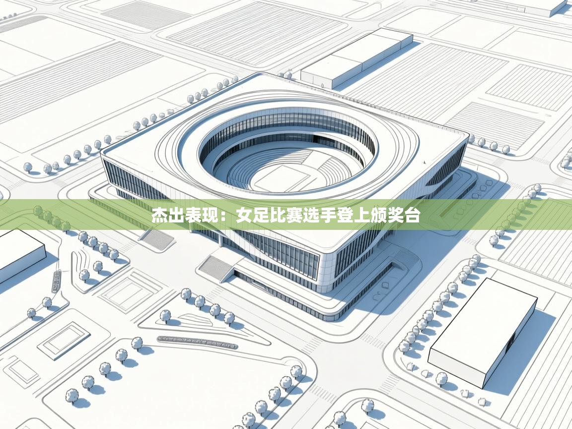 杰出表现：女足比赛选手登上颁奖台  第1张