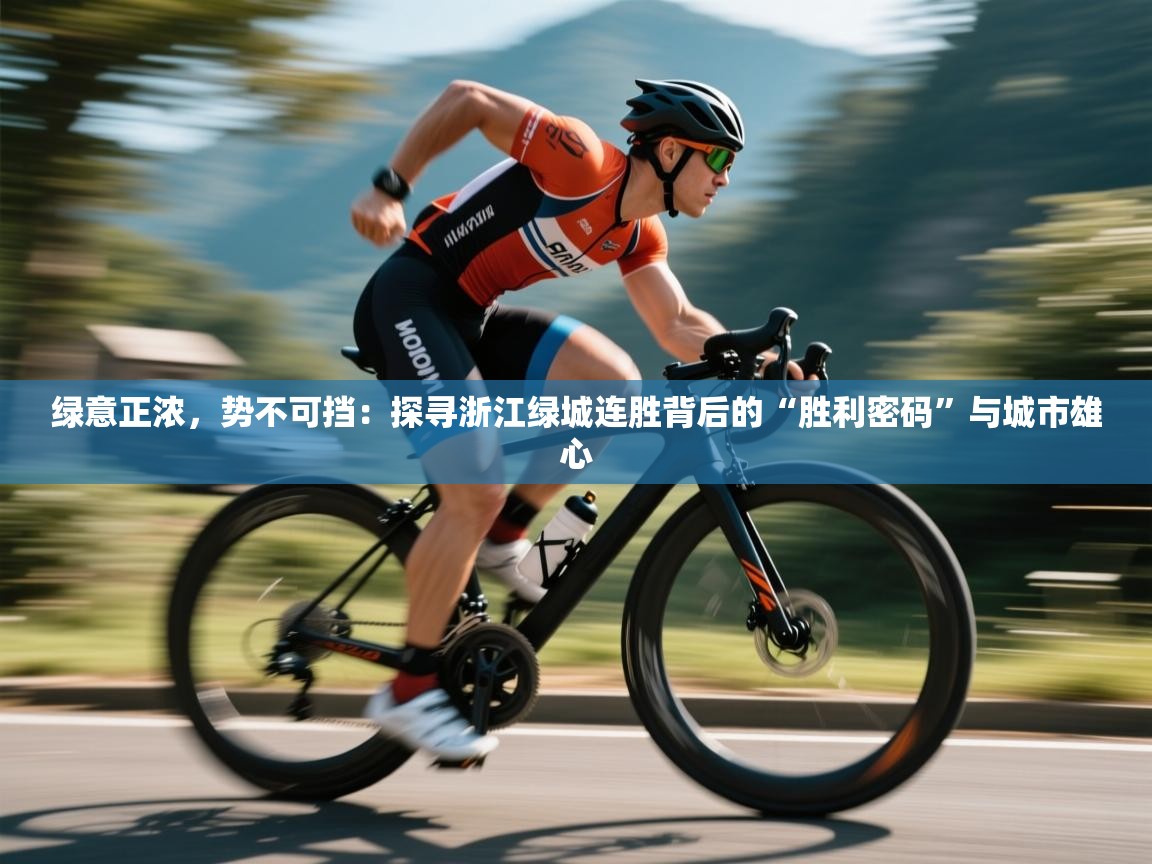 绿意正浓，势不可挡：探寻浙江绿城连胜背后的“胜利密码”与城市雄心  第1张