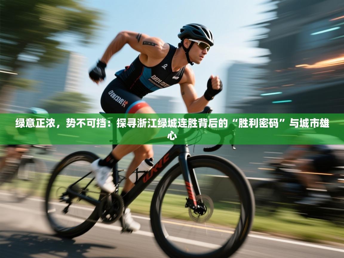 绿意正浓，势不可挡：探寻浙江绿城连胜背后的“胜利密码”与城市雄心  第2张