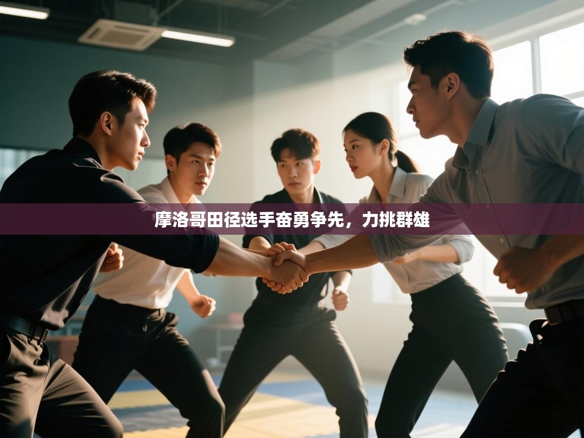 摩洛哥田径选手奋勇争先，力挑群雄  第2张